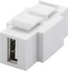 Keystone-Stecker USB Typ A-B Kabelverlängerung