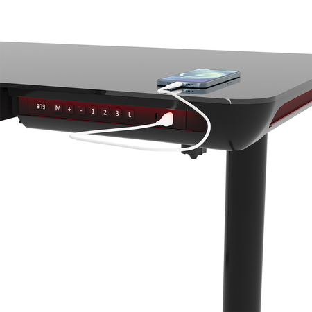 Mobile Singlel-Motor Sit-Stand Desk ASTRID