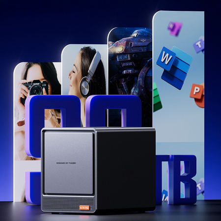 Mini PC NAS Ryzen 7 5825U Aoostar Pro 32+1