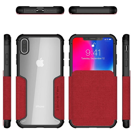 Etui Exec 3 Apple iPhone Xs Max rot - zdjęcie 2