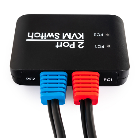 Przełącznik Switch KVM USB + HDMI 2/1 Spacetronik SPH-KVM21