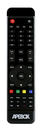 Apebox S2 WiFi DVB-S2 H.265 IPTV Stalker + Xtream TV CCCAM