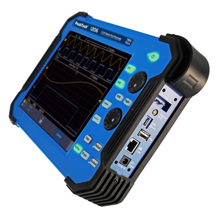Oscyloskop tabletowy cyfrowy 2CH 70MHz 1GS/s PeakTech 1206