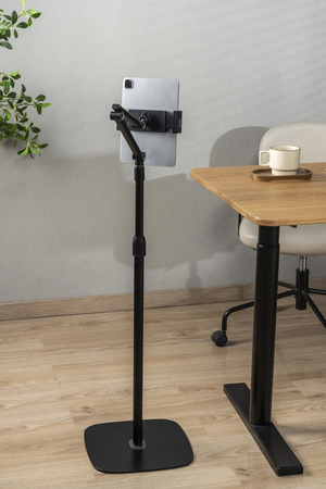 Podstawka stojąca na tablet SPP-124B czarna Outlet B+ - zdjęcie 2