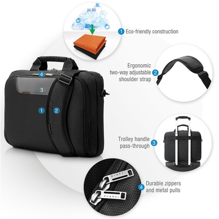 EVERKI ECO Advance 16" Laptop-Tasche