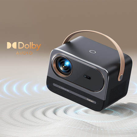 Projektor LCD WiFi6 1080p 700Ansi BT5  Yaber U12