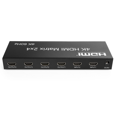 Matrix HDMI 2/4 Spacetronik SPH-M24 V2 4K 60Hz