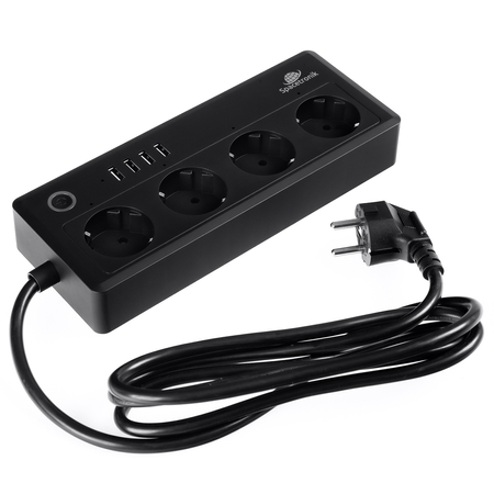 Listwa Zasilająca Przedłużacz z USB sterowany Wi-Fi Spacetronik Smart Life SL-PS26B