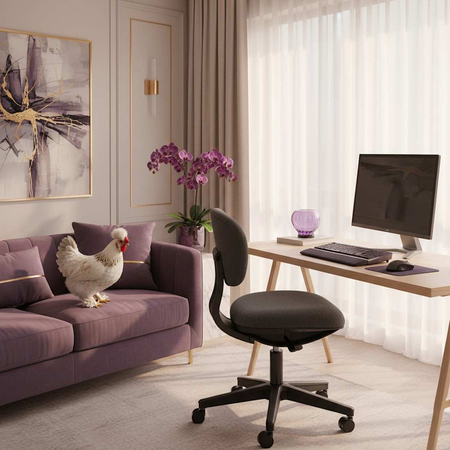 Fotel biurowy obrotowy Spacetronik SETTO 10 czarny - zdjęcie 2