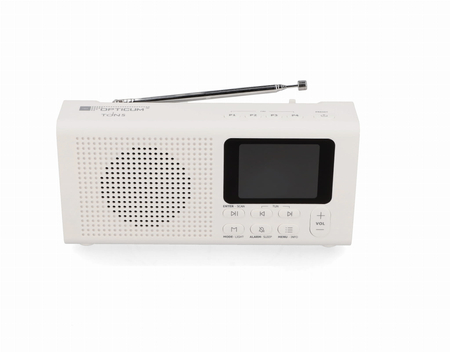 DAB+/DAB/FM/BT-Radio OPTICUM RED TON5 - WEISS - zdjęcie 2