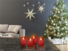 LED rote Kerzen Goobay 75x10cm KIT 4x