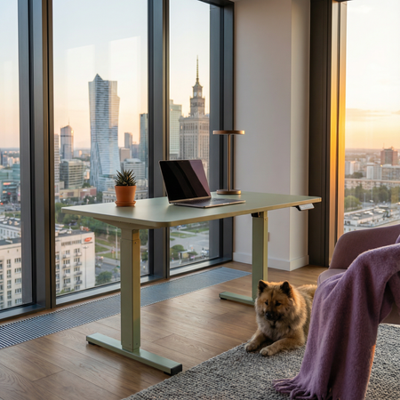 Elektryczne biurko Spacetronik Moris 125JJ 120x60 - zdjęcie 2