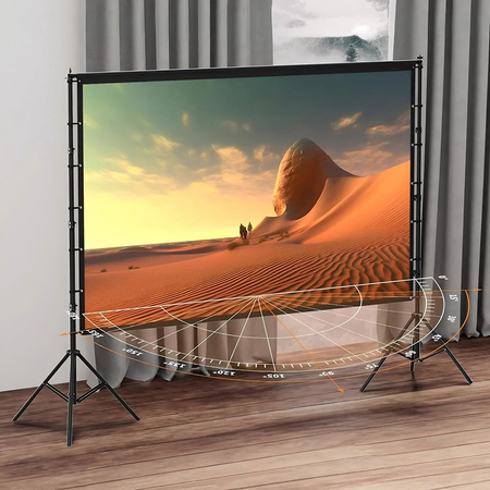 Double Tripod Stand Screen 100" 16:9