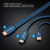 CLICKTRONIC Kabel HDMI 2.0 4K 60Hz Slim 3m
