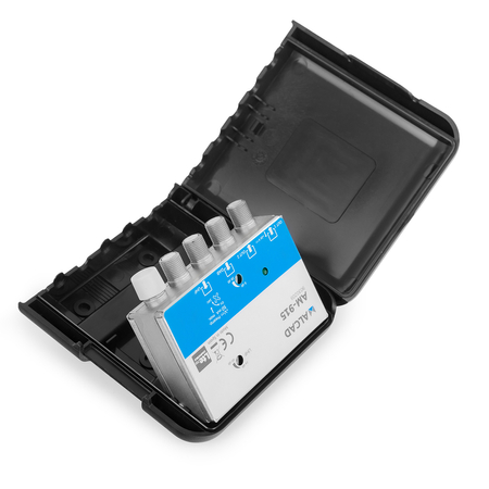 Alcad Mast-Verstärker AM-915 24V 40dB UHF+VHF