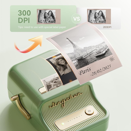 Drukarka etykiet Niimbot B21 PRO oliwkowa