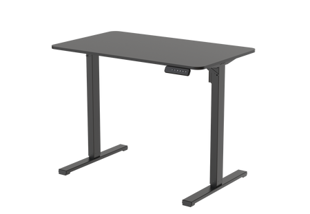Biurko Elektryczne 100x60 Czarne SPEO125BB Regulowane z Pamięcią