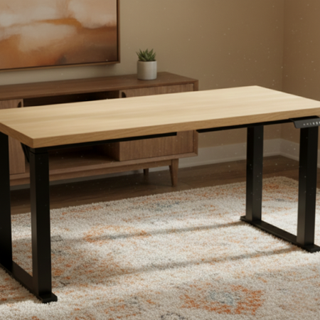 Stelaż biurka elektrycznego SPE426B  71–118 cm czarny 100kg udźwigu