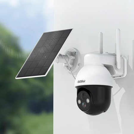 Inteligentna kamera zewnętrzna do monitoringu SMART Wi-Fi 360° Aosu SL-C9L Tuya - zdjęcie 2