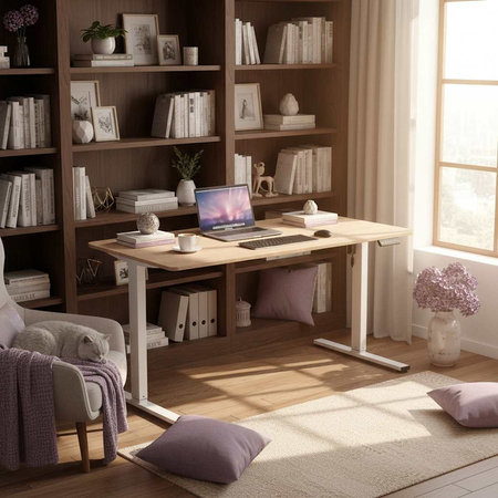 Elektryczne biurko Moris SPE-O112WL 140×70 cm