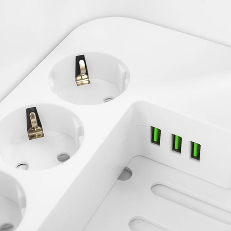 BOX-Ladestation 5xAC 3xUSB