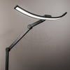 Profesjonalna Lampa Biurkowa LED CRI 95 Bezcieniowa Spacetronik Glow D5 z Regulacją Czarna 24W