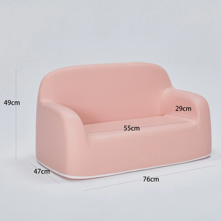 Zestaw mebli dziecięcych Spacetronik – stolik, sofa i foteliki niebieski