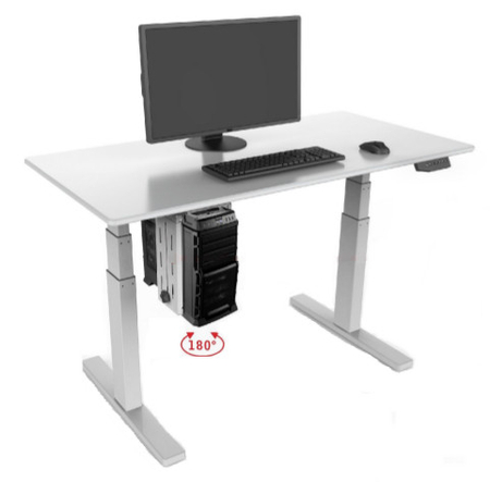 PC-Tischhalterung Spacetronik ERGOLINE SPB-101B - zdjęcie 2