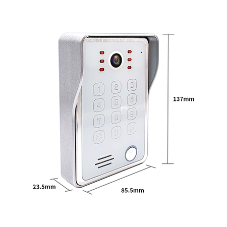 Wideodomofon stacja bramowa z kamerą Spacetronik SPD-DST03W NFC
