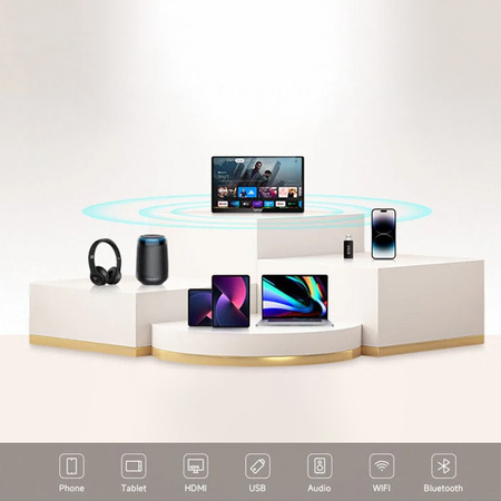 Sylvox 15.6” Smart TV (2024) do kuchni Google TV