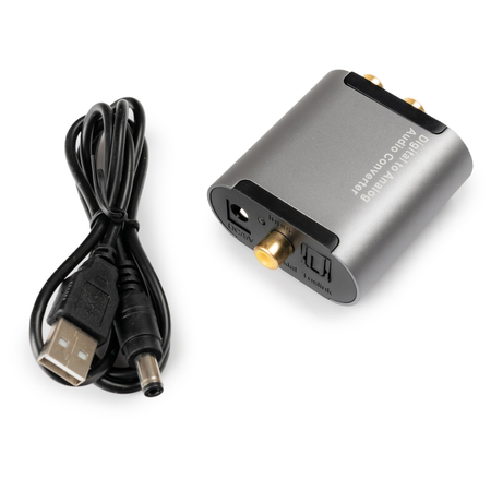 Konwerter Audio Digital na Analog R/L+ jack HDC17 - zdjęcie 2