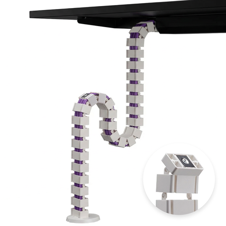 Organizer do kabli Spacetronik szary SPK-182G