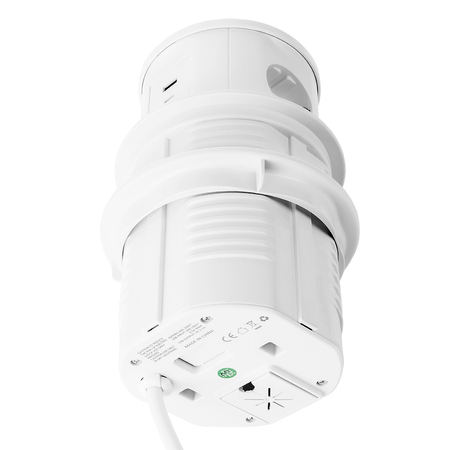 Gniazda Elektryczne do Blatu Ładowarka Indukcyjna USB okrągłe Wysuwane Spacetronik SPS-R3D6W V2