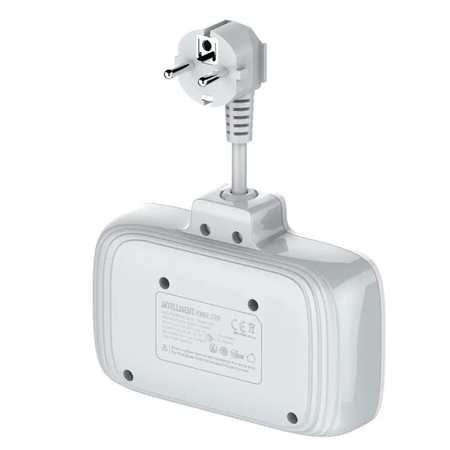 Listwa zasilająca z 4x USB USB-C PD QC 2500W Auto-ID Spacetronik REVO SR200