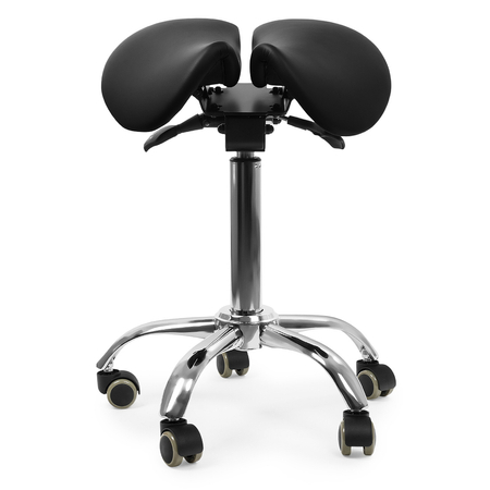 Ergonomisch verstellbarer Hocker SELLA schwarz