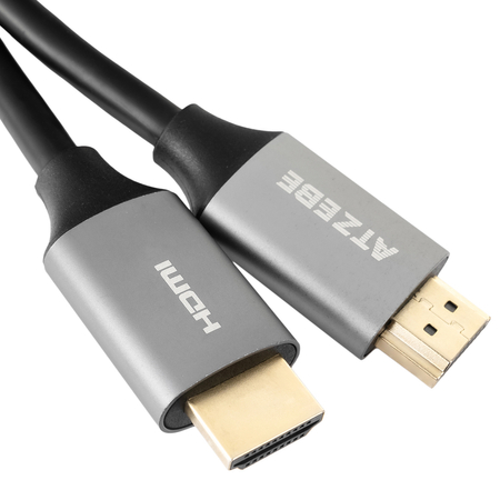 Kabel HDMI 2.0 4K 60Hz FullHD 120Hz czarny 2m - zdjęcie 2