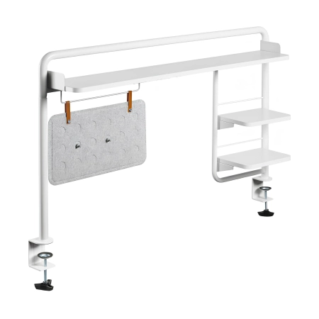 ECO Półka nad biurko bez wiercenia Spacetronik SPB-118WW_120 OUTLET