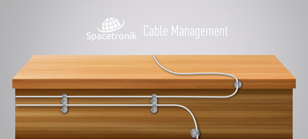Spacetronik SPK-100 Kabelorganisation - zdjęcie 2