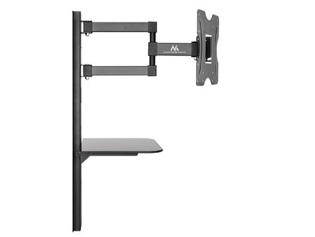 Uchwyt LCD 23"-42" z półką na DVD 30kg VESA 200x200 Maclean MC-771