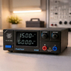 Zasilacz laboratoryjny impulsowy DC 1-15V 60A PeakTech P6168