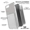 Etui Exec 2 Apple iPhone 7 Plus 8 Plus silber