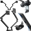 Uchwyt na 2 Monitory SPAF120B | Ergonomia i Porządek na Biurku