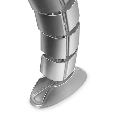 Modułowa czarna prowadnica do przewodów kręgosłup kablowy Spacetronik SPK-03B 73cm