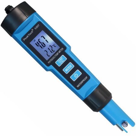 PH / EC / TDS / TEMP-Reaktionsmessgerät PeakTech 5307