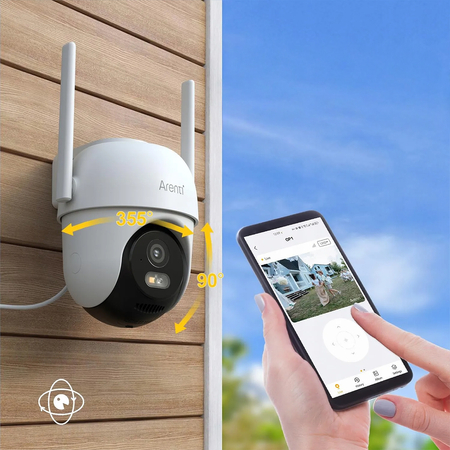 Kamera zewnętrzna obrotowa 4MP WiFi Arenti OP1