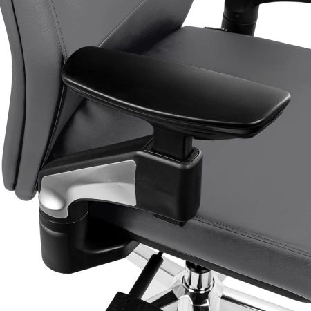 Fotel ergonomiczny biurowy z podłokietnikiem 4D Spacetronik GUNNAR szary OUTLET