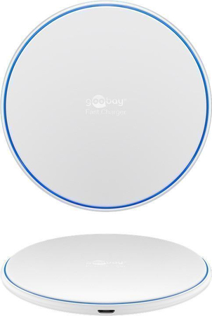 Ładowarka indukcyjna Goobay 10W QuickCharge BIAŁA