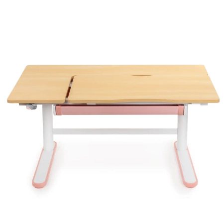 Elektryczne biurko dziecięce Spacetronik XD 112x60 cm (różowe) OUTLET