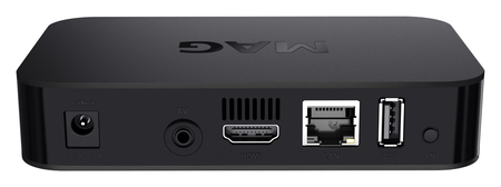 Tuner MAG420W1 WiFi Linux OS 4K IPTV