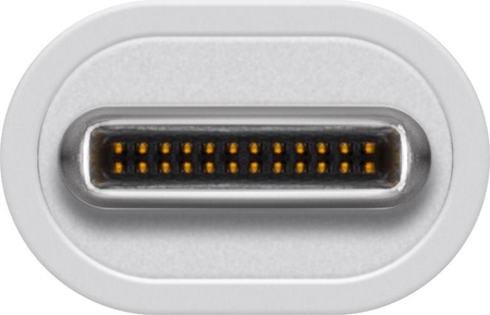 Adapter USB-C - USB 3.0 goobay, srebrny - zdjęcie 2